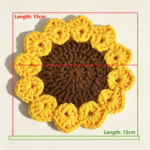 Sunflower heat-insulating flower mat - Image 5