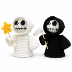Halloween Crochet Ghost Gift Dolls