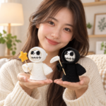 Halloween Crochet Ghost Gift Dolls - Image 2