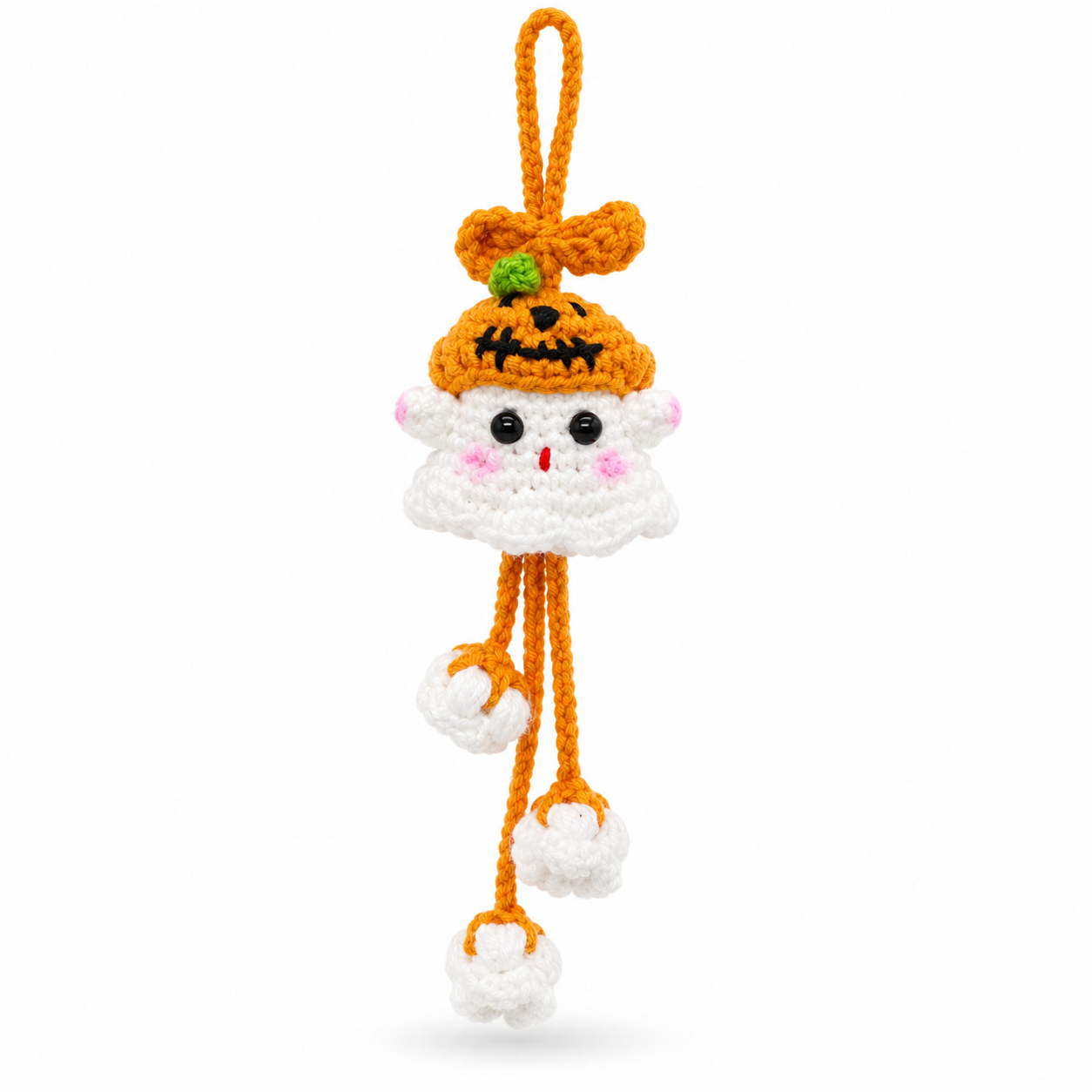 Codex 图像 2026年9月6日 15_51_33 ThreadNet Studio Halloween Crochet Ghost Decorations - Image 1