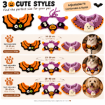 Halloween Crochet Pet Collar Set - Image 5